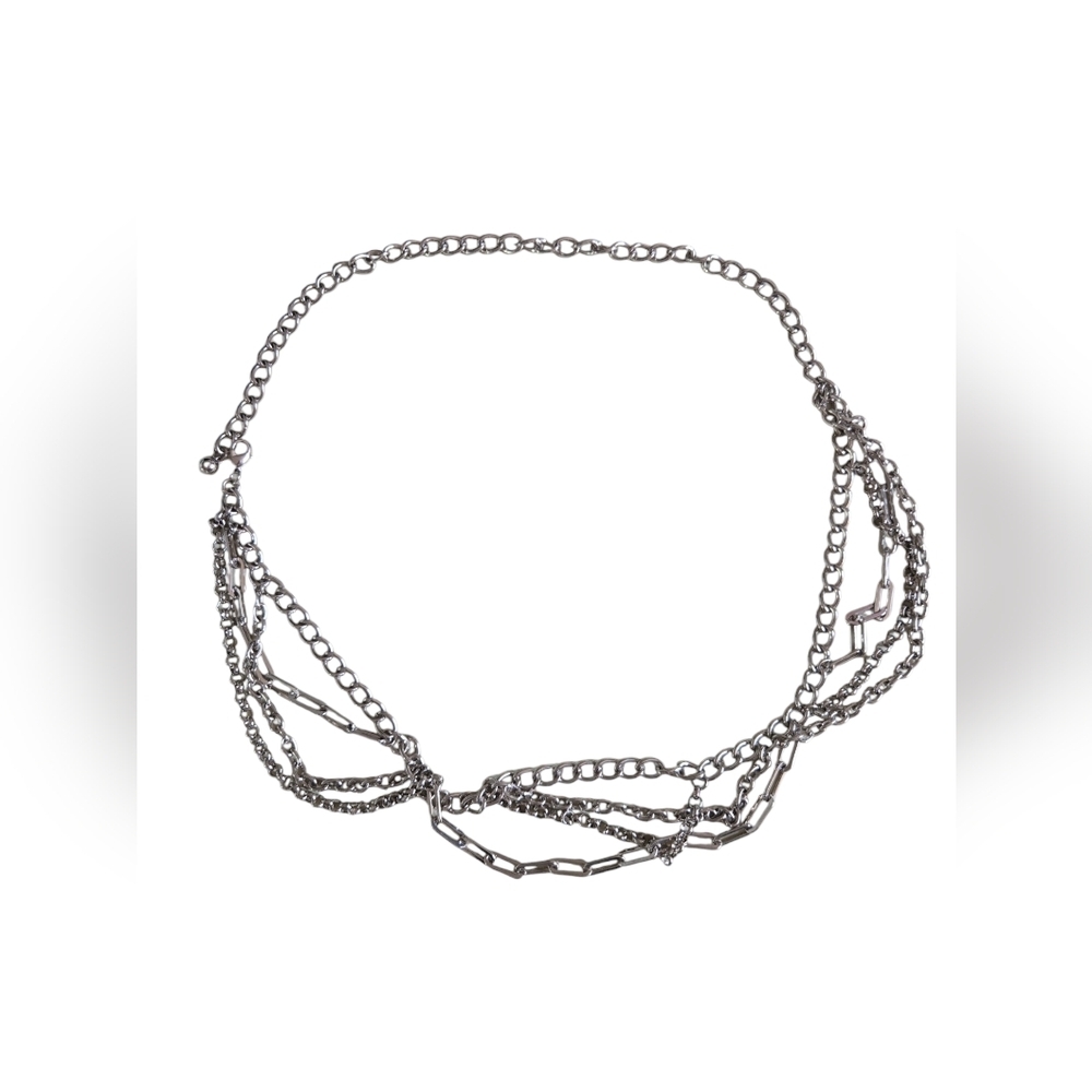 Cache Silver Chain Belt - Picture 3 of 6